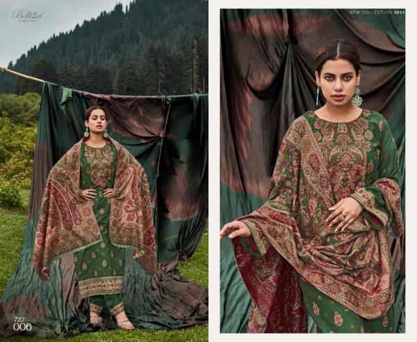 Belliza Rumi Exclusive Pashmina Designer Wear Winter Collection